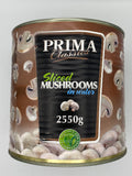 Prima Classics - Sliced Mushrooms (2550g)