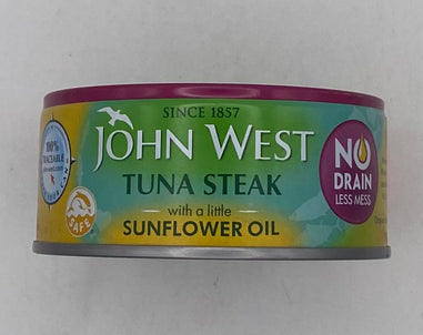 John West - Tuna Steak With Sunflower Oil (110g)