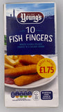 Youngs - 10 Fish Fingers (250g)