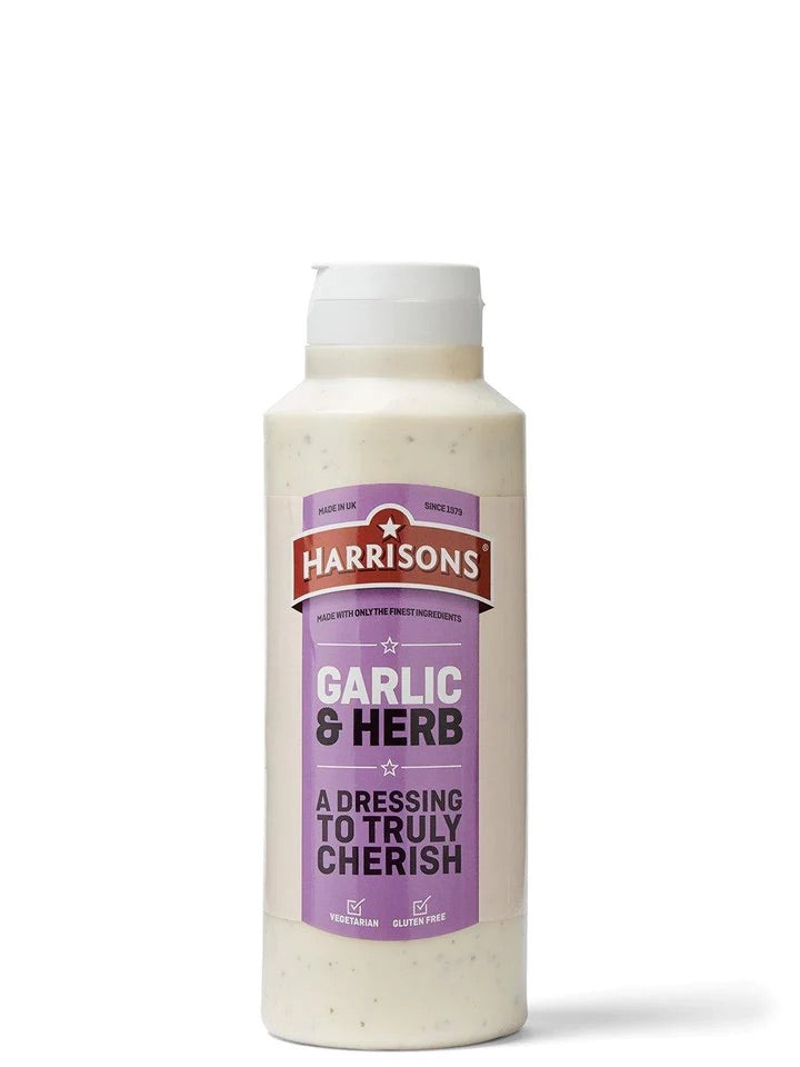 Harrisons Garlic & Herb Sauce – The Halal Food Shop