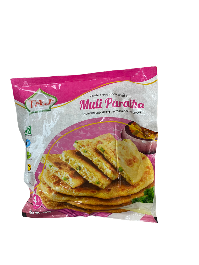 Taj Muli Paratha 400g The Halal Food Shop